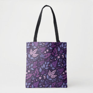 Lebhaftes Lilac Floral Muster
