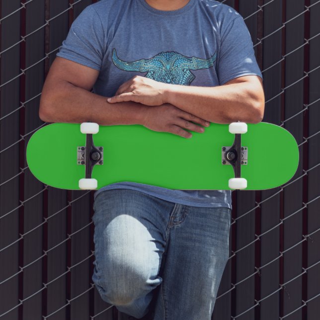 Lebhaftes Lime Green Skateboard für Bold Street St (Außenbereich 3)