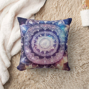 Lebhaftes Mandala Yoga Pillow für Ruhe Kissen