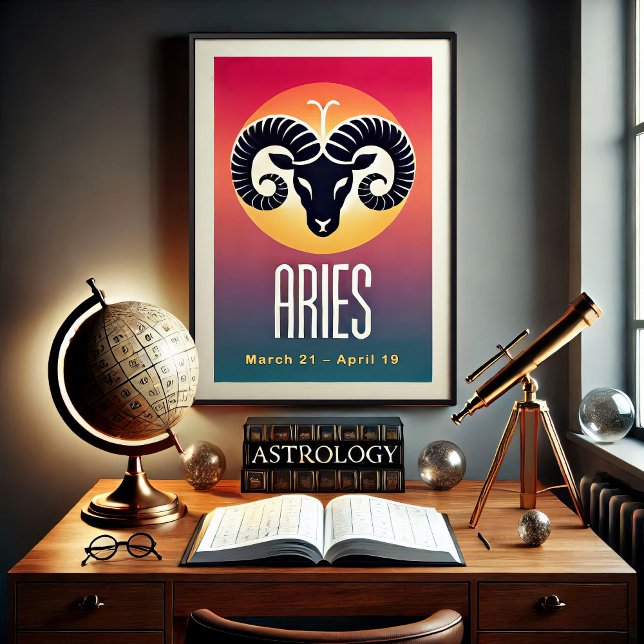Lebhaftes Minimalistisches Sternenposter Poster (Von Creator hochgeladen)