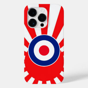 Lebhaftes MOD-Target für Burst Japan Case-Mate iPhone 14 Pro Hülle