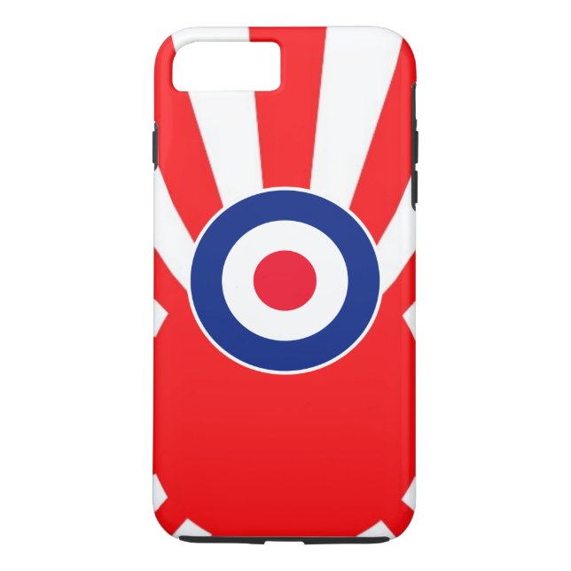 Lebhaftes MOD-Target für Burst Japan Case-Mate iPhone Hülle (Rückseite)