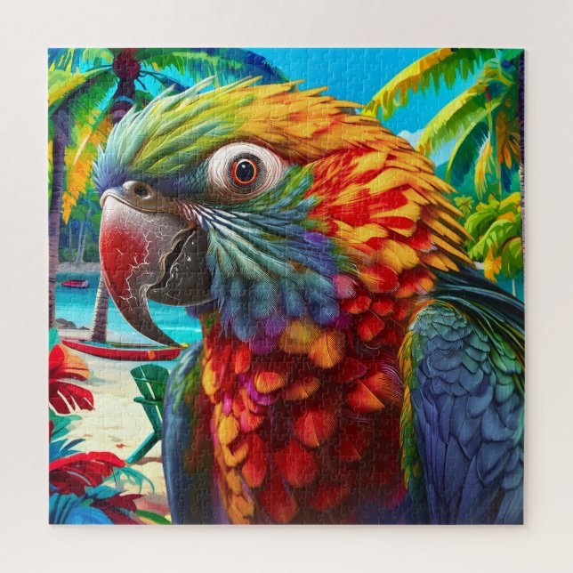 Lebhaftes Paradies Puzzle (Vertikal)