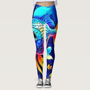 Lebhaftes Reef Fish Design Leggings