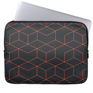 Lebhaftes, retro, einfaches, cooles, trendiges Wür Laptopschutzhülle