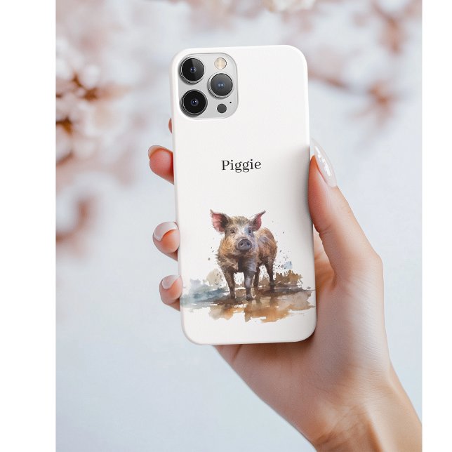 Lebhaftes Schwein, Brauch Case-Mate iPhone Hülle (Von Creator hochgeladen)