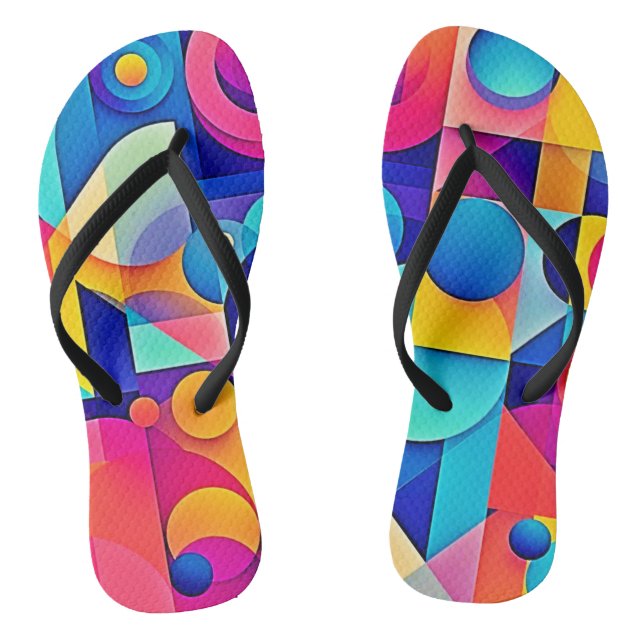 Lebhaftes Shape Play Flip Flops (Fußbett)