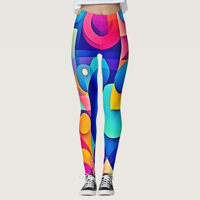 Lebhaftes Shape Play Leggings (Vorderseite)