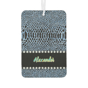 Lebhaftes Snakeskin-Druckmuster Autolufterfrischer