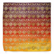 Lebhaftes Sonnenuntergang Burgundy Orange Gold Imi