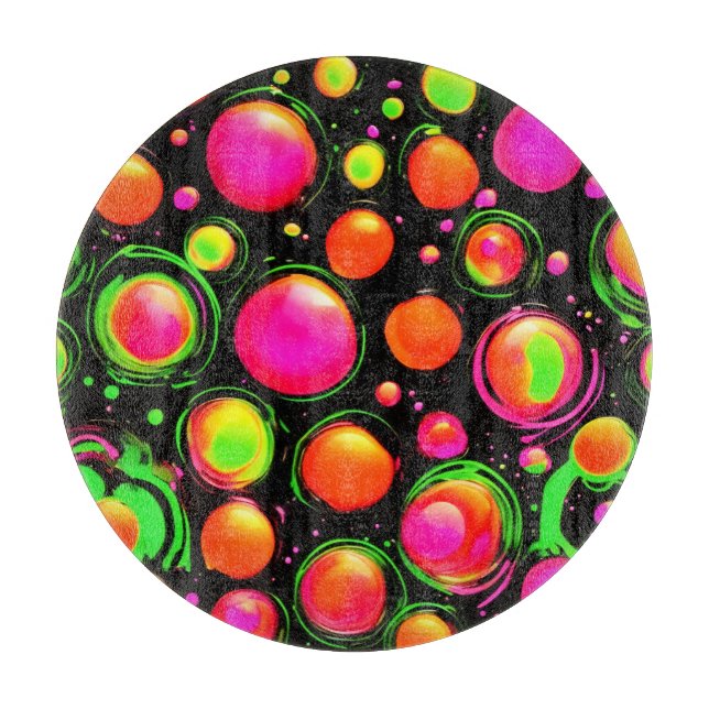 Lebhaftes Sphere Ballet Schneidebrett (Vorderseite)