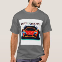 Lebhaftes Sportwagen mit Neon Glow