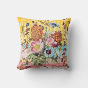 Lebhaftes Spring Florals Throw Kissen