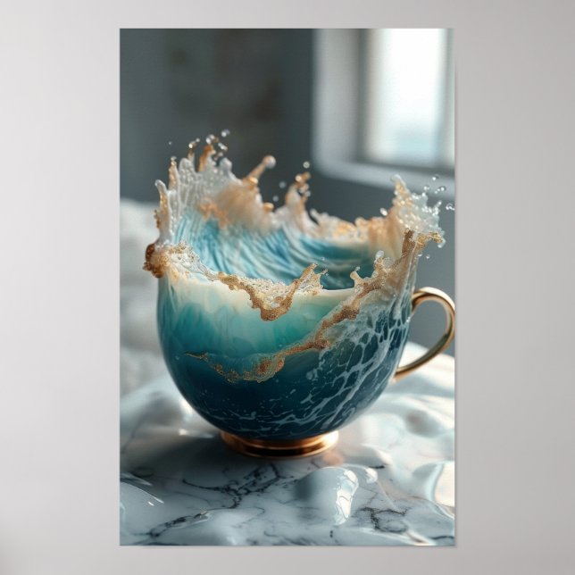 Lebhaftes Surreal A Poster (Vorne)