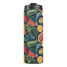 Lebhaftes tropisches Paradies: Exotic Fruits Desig