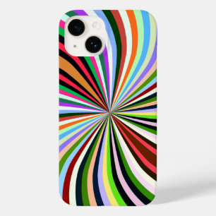 Lebhaftes und elegantes farbenfrohes, abstraktes D Case-Mate iPhone Hülle