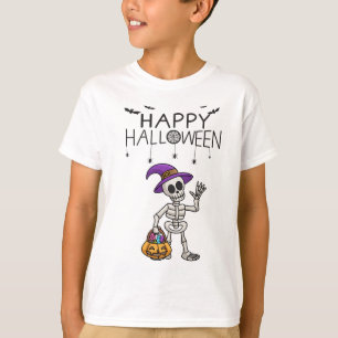 Lebhaftes und lustiges Halloween T-Shirt