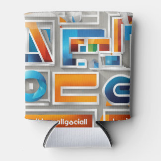 Lebhaftes urbanes Hats-Design Dosenkühler