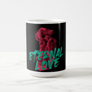 Lebhaftes, urbanes, trendiges Grafikdesign Ewige L Kaffeetasse