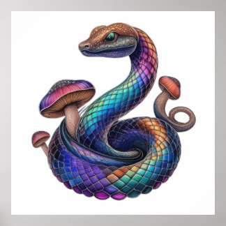 Lebhaftes, venomöses Erlebnis Poster