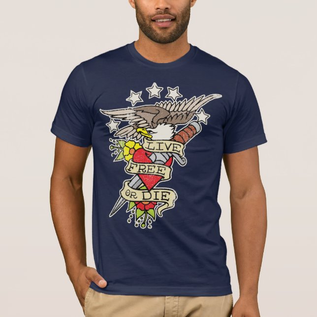 Lebhaftfreies oder die Shirt (Vorderseite)