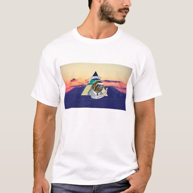 Lebhaftlangsames die wann immer T-Shirt (Vorderseite)