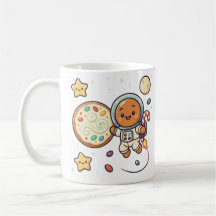 Lebkuchen-Astronaut Weihnachten Feiertage Süßer We