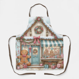 Lebkuchen Bäckerei Haus Schneidbrett Schürze