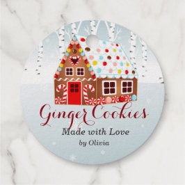 Lebkuchen-Backkuchen-Gefallen Geschenkanhänger