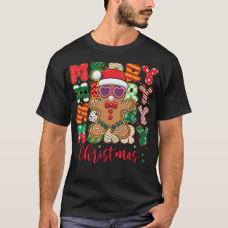 Lebkuchen blasende Bubble Gum rosa Sonnenbrille Ch T-Shirt