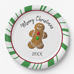Lebkuchen-Candy-Platten Pappteller
