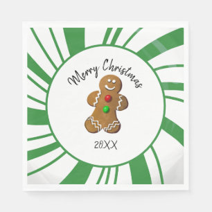 Lebkuchen-Candy-Platten Serviette