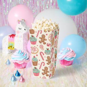 Lebkuchen Candyland Weihnachtsmuster Geschenkschachtel