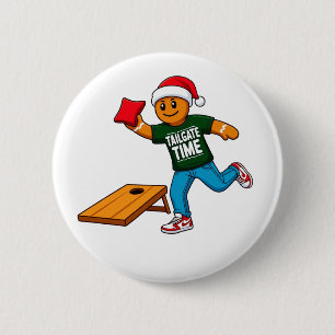 Lebkuchen Cornhole Weihnachten Sport Urlaub  Button