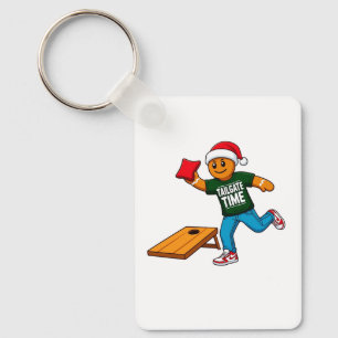 Lebkuchen Cornhole Weihnachten Sport Urlaub Schlüsselanhänger