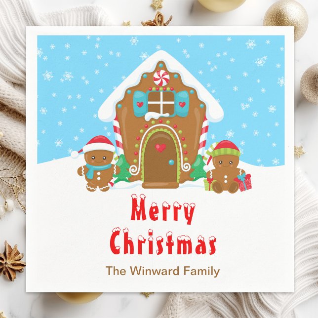 Lebkuchen Dekorieren Party Blau und Rot Serviette (Von Creator hochgeladen)