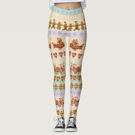 Lebkuchen feiern Weihnachten Leggings