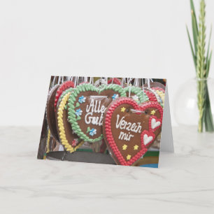 Lebkuchen Feiertagskarte