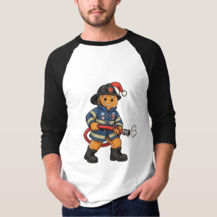 Lebkuchen-Feuerwehrmann Weihnachten 2026 Urlaub T-Shirt