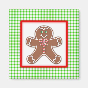 Lebkuchen-Freund-Junge Magnet
