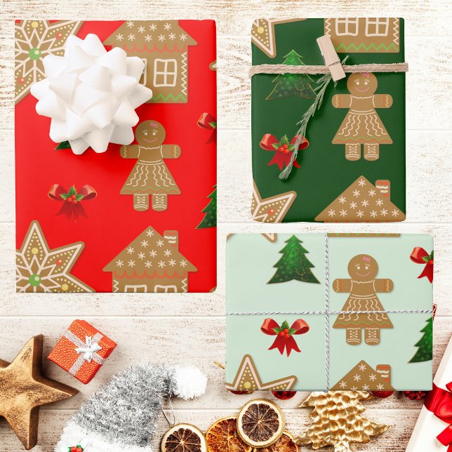 Lebkuchen Geschenkpapier Set (Von Creator hochgeladen)