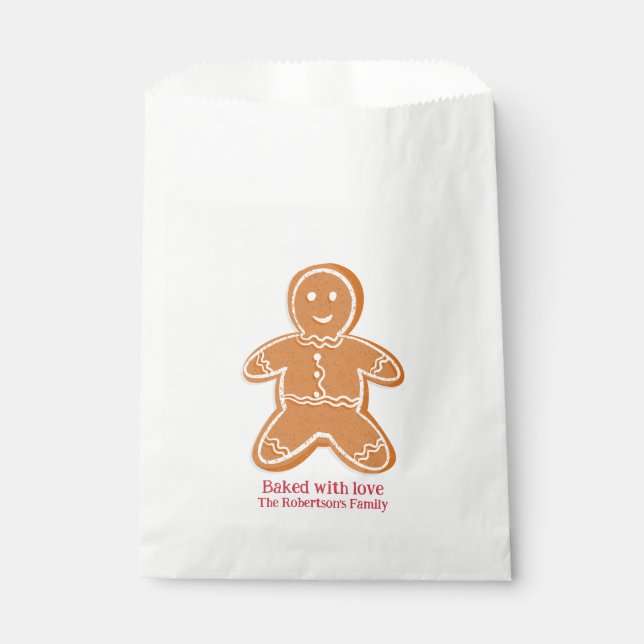 Lebkuchen Geschenktütchen (Vorderseite)