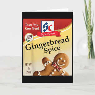 Lebkuchen Gewürz Gewürz Kostüme Gruppe M Karte