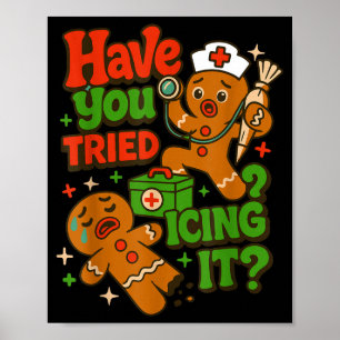 Lebkuchen Haben Sie Versucht Es Mit Zuckerguss Lus Poster