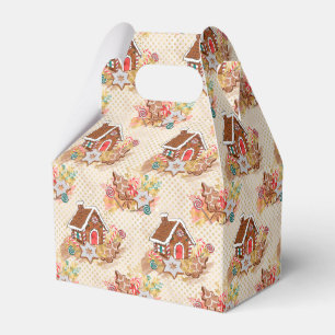 Lebkuchen-Haus-Entwurfs-Geschenkboxen Geschenkschachtel