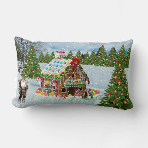 Lebkuchen-Haus Lendenkissen
