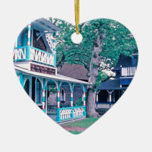 Lebkuchen-Häuser Tom Wurl Keramikornament