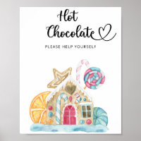 Lebkuchen - Hot-Schokolade-Bar