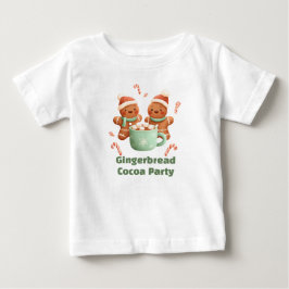 Lebkuchen-Kakao-Party Baby T-shirt