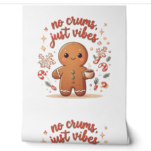 Lebkuchen „Keine Krümel, nur Stimmung“ Weihnachten Tapete